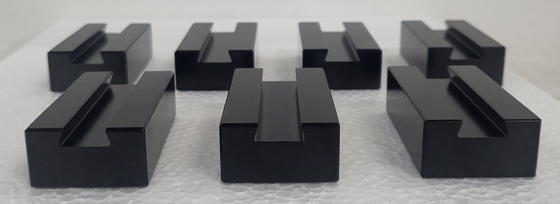 Ímãs dados forma especiais do neodímio do preto do OEM do ímã de NdFeB do bloco