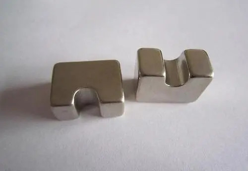 Ni do Cu do Ni que reveste especial do bloco do ímã de N38 NdFeB dado forma para a maquinaria do hardware