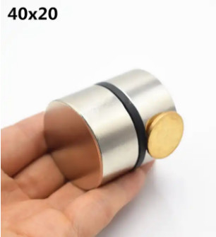 N52 40x20 mm Super Forte Redondo de Terra Rara Potente Disco de Alto-falante NdFeB Ímã