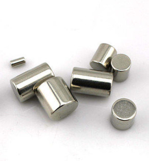 Tamanho personalizado dos ímãs do cilindro da terra rara neodímio poderoso
